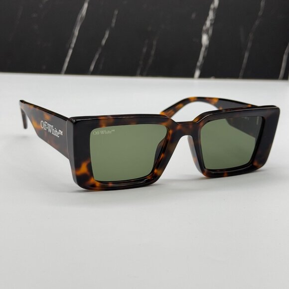NEW OFF-WHITE SUNGLASSES, OFF-WHITE SAVANNAH HAVANA GREEN UNISEX EYEWEAR main image 8